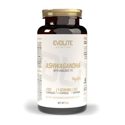 Evolite Nutrition Ashwagandha 375 mg (100 veg caps) Київ