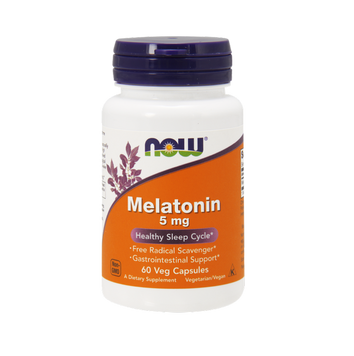 Now melatonin 5мг (60 веган капсул) Київ