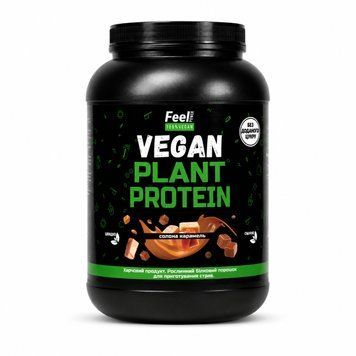 Веганський рослинний протеїн &laquo;Ізолят соєвого білку&raquo; - Vegan plant protein &ldquo;Іsolate soy protein&rdquo; (Солона карамель) 900 г Київ