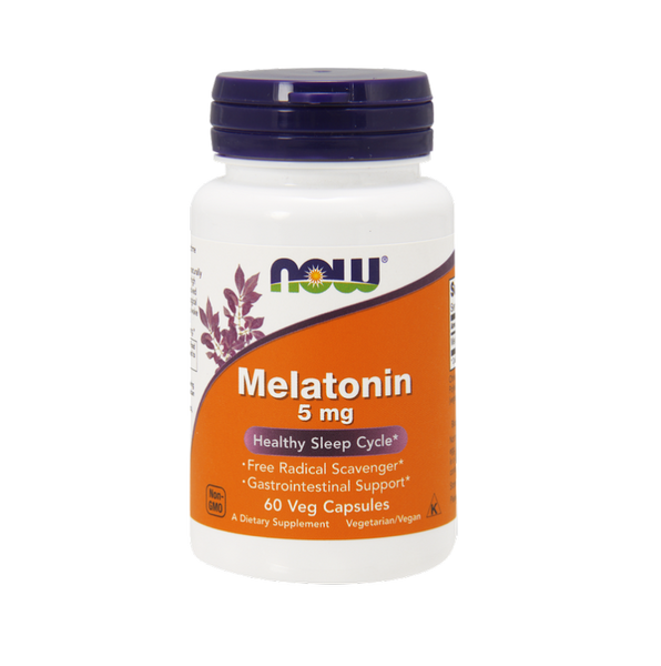 Now melatonin 5мг (60 веган капсул) Київ