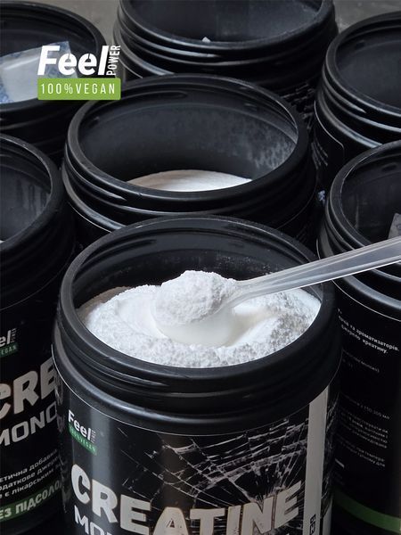 Веганський &laquo; креатин моногідрат&raquo; - Vegan Creatine monohydrate, Feel Power, 500 г (Вишня) Київ