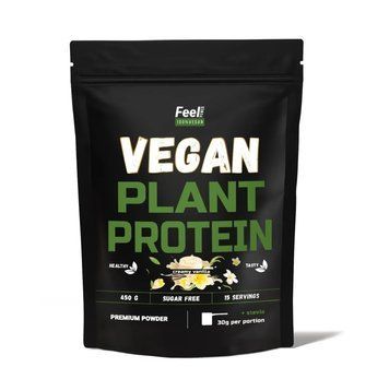 Веганский растительный протеин &laquo;Изолят горохового белка&raquo; - Vegan plant protein &laquo;Іsolate pea protein&raquo; (Нежная ваниль) 450 г Киев