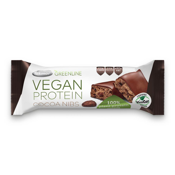 Батончик протеїновий VEGAN PROTEIN Tekmar з какао-крупкою 40г Київ