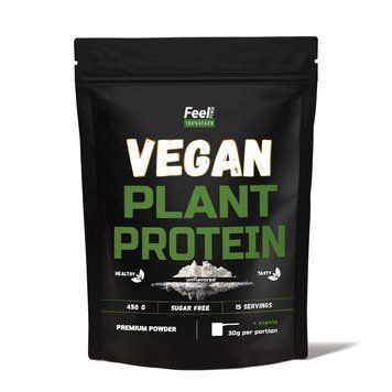 Веганський рослинний протеїн &laquo;Ізолят соєвого білку&raquo; - Vegan plant protein &ldquo;Іsolate soy protein&rdquo;  (Без смаку) 450 г Київ