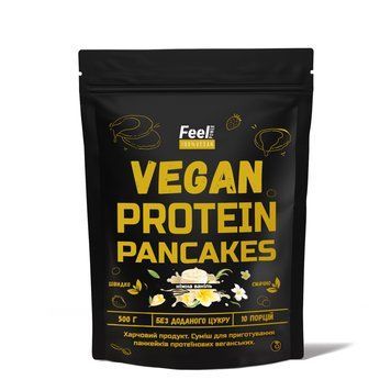 Протеїнові веган панкейки &laquo;Protein vegan pancakes&raquo; (ніжна ваніль) 500 г Київ