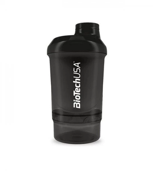 BioTech Shaker Wave Mini (300 мл+150мл) чорний Київ