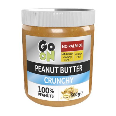 Peanut Butter Crunchy GoOn Nutrition Арахісова паста 500 г Київ