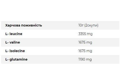 Feel Power Vegan BCAA 2:1:1 + glutamine +stevia (Апельсиновый фреш) 300 g Киев