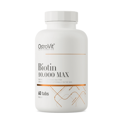 OstroVit Biotin Біотин 10000 Max (60 веган таблеток) Київ