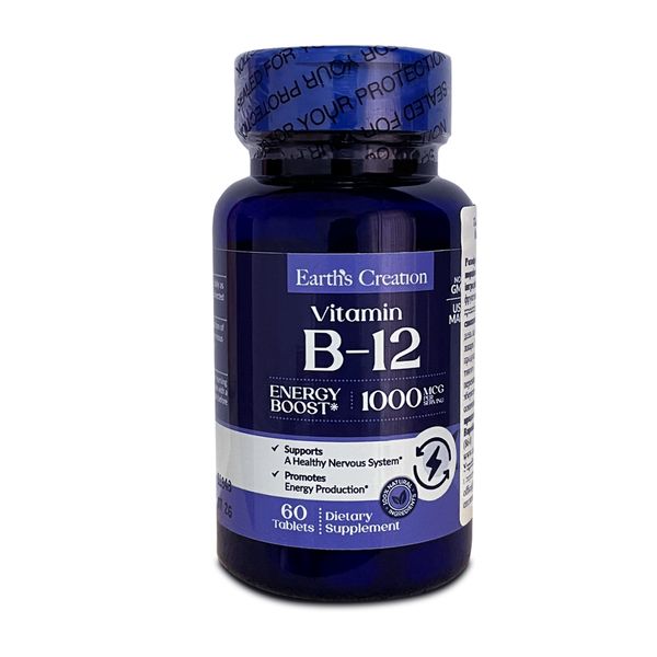 Vitamin B-12 1000 mcg Sublingual - (60 веган таблеток) Київ