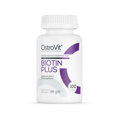 OstroVit Biotin Біотин Plus  (100 веган таблеток) Київ