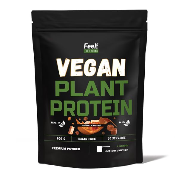 Веганский растительный протеин «Смесь» - Vegan plant protein « ВІеnԁ» (Соленая карамель) 900 г Киев