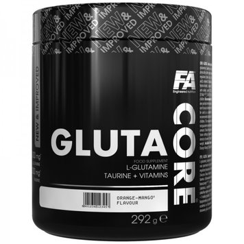 Core L-Glutamine vegan - 300 г -  цитрус-персик