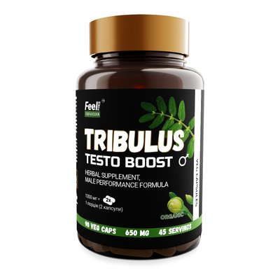 Tribulus Testo Boost (екстракт Якірців сланких) Vegan 650 mg, 90 Veg Capsules Киев