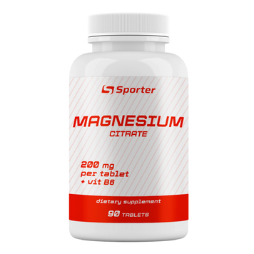 Magnesiium Citrate 200mg + B6,  90 veg tablets Київ