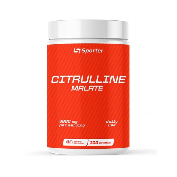 SPORTER VEGAN CITRULLINE MALATE - 300 Г (Без вкуса) Киев