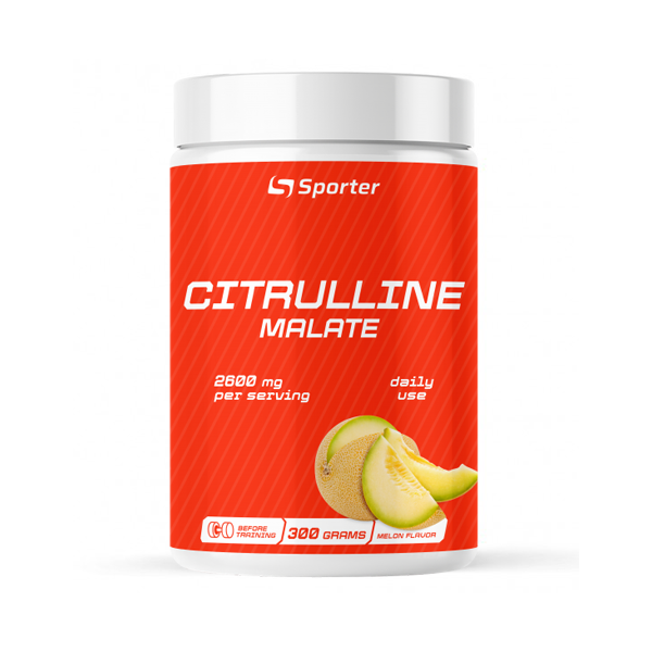  SPORTER VEGAN CITRULLINE MALATE - 300 Г (Диня) Київ