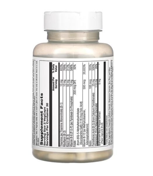 Магній антістрес + B, Kal Stress B Magnesium Glycinate - 60 veg caps Київ